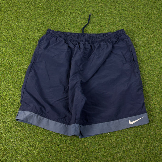 90s Nike Shorts Blue XL