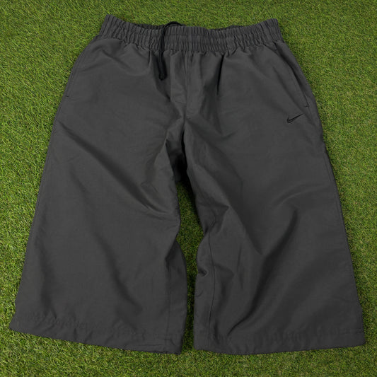 00s Nike Capri 3/4 Length Joggers Grey XL