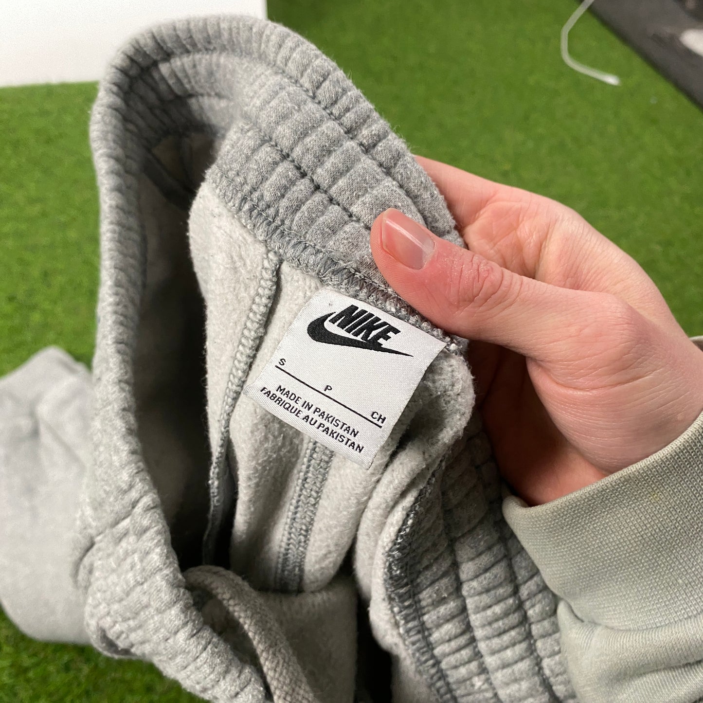 00s Nike Cotton Joggers Grey Small