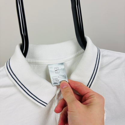 00s Nike Court Polo Shirt T-Shirt White Women’s Large