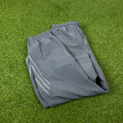 00s Adidas Piping Joggers Grey Small