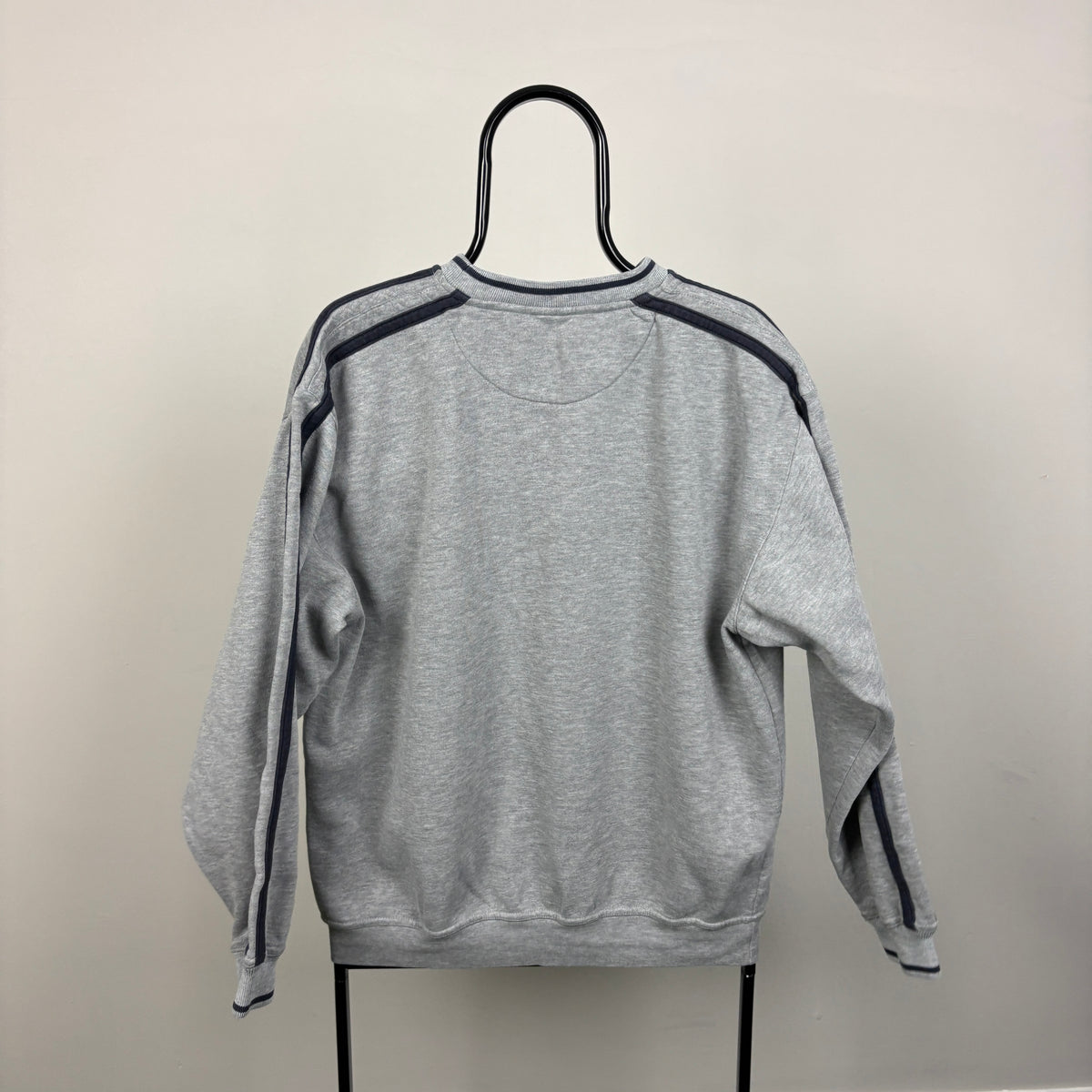 90s Dunlop Golf Box Logo Sweatshirt Grey Medium