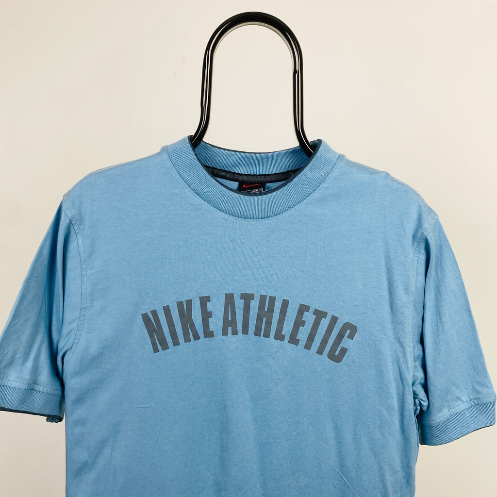 00s Nike Athletic T-Shirt Blue Small