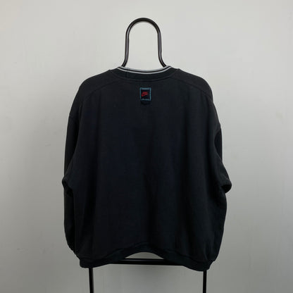 90s Nike Sweatshirt Black XL