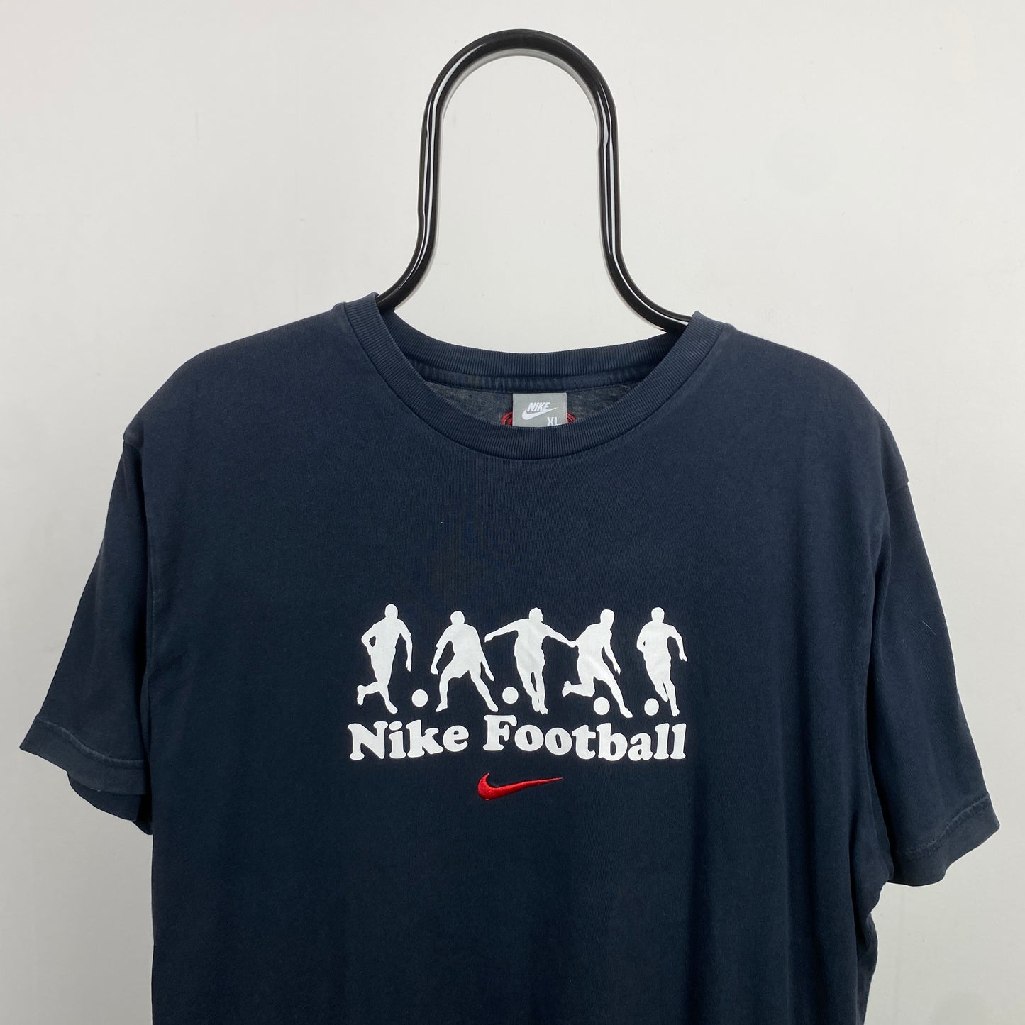 00s Nike Football T-Shirt Blue XL