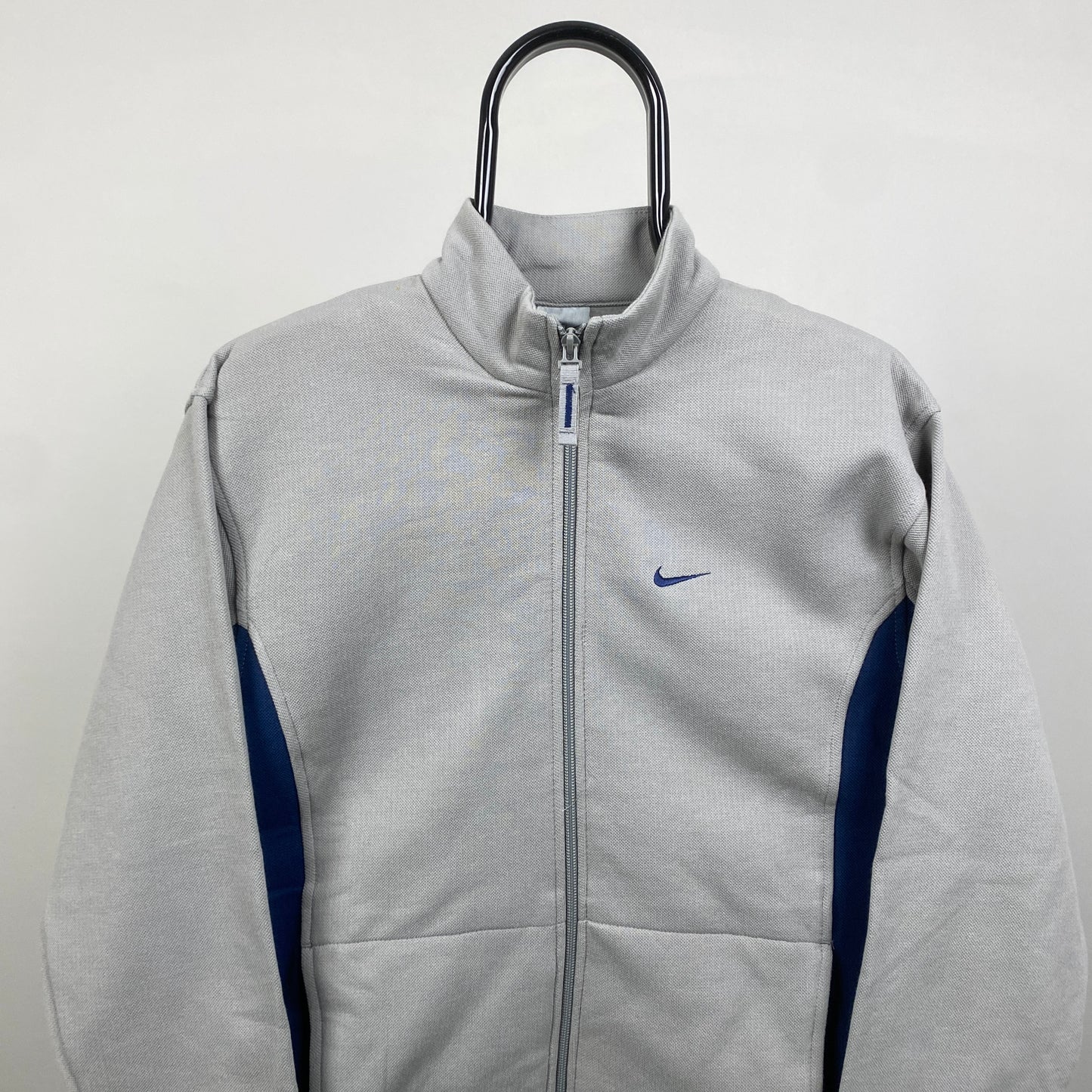 00s Nike Zip Sweatshirt Grey XS