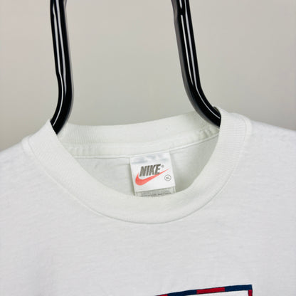 90s Nike Challenge Court T-Shirt White XL