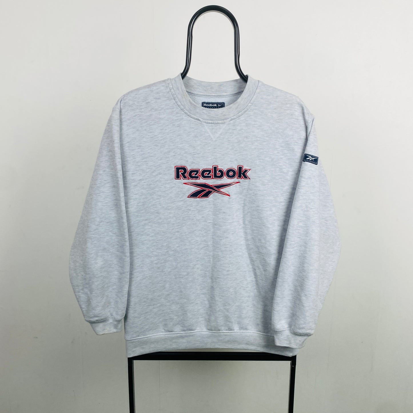 Retro Reebok Sweatshirt Grey XS