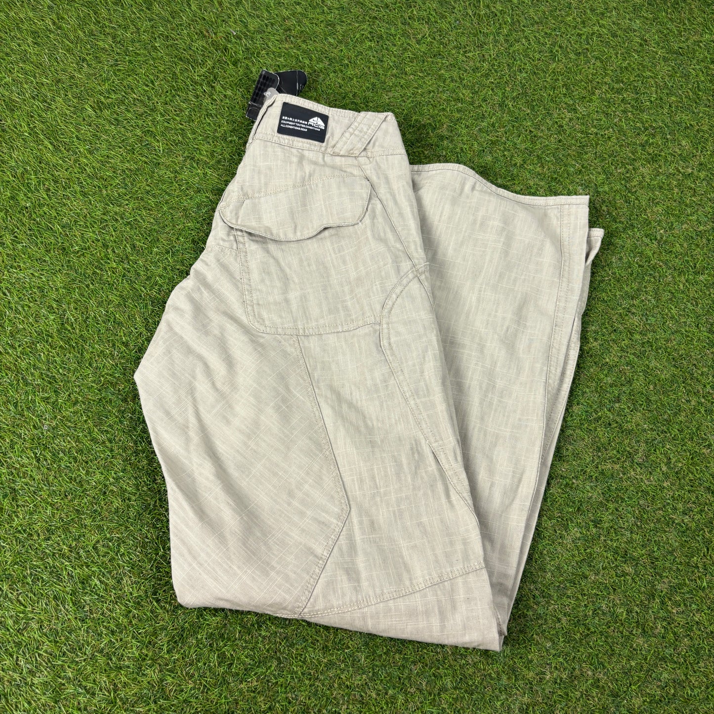 00s Nike ACG Cargo Trousers Joggers Grey Women’s XS