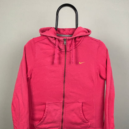 00s Nike Zip Hoodie Pink Women’s Small