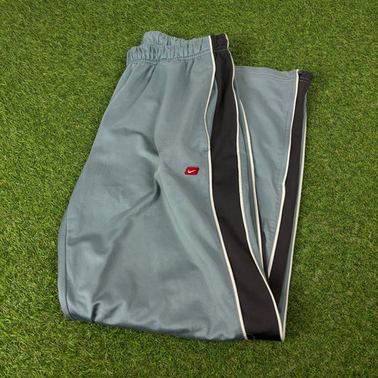 00s Nike Piping Joggers Green Large