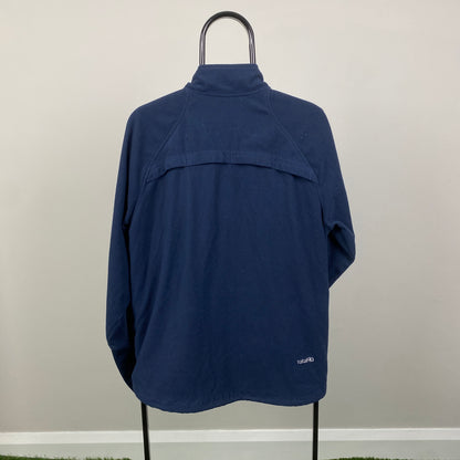 00s Nike Therma Fit Fleece Sweatshirt Blue Medium