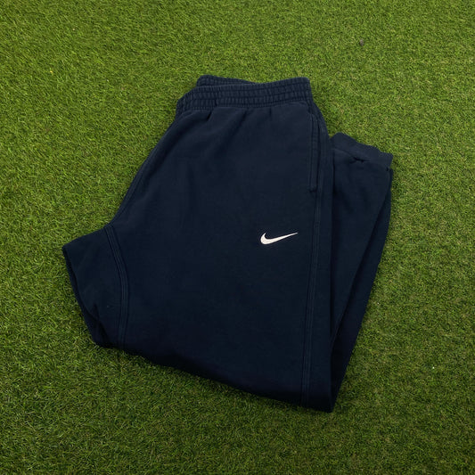 00s Nike Cotton Joggers Blue XL