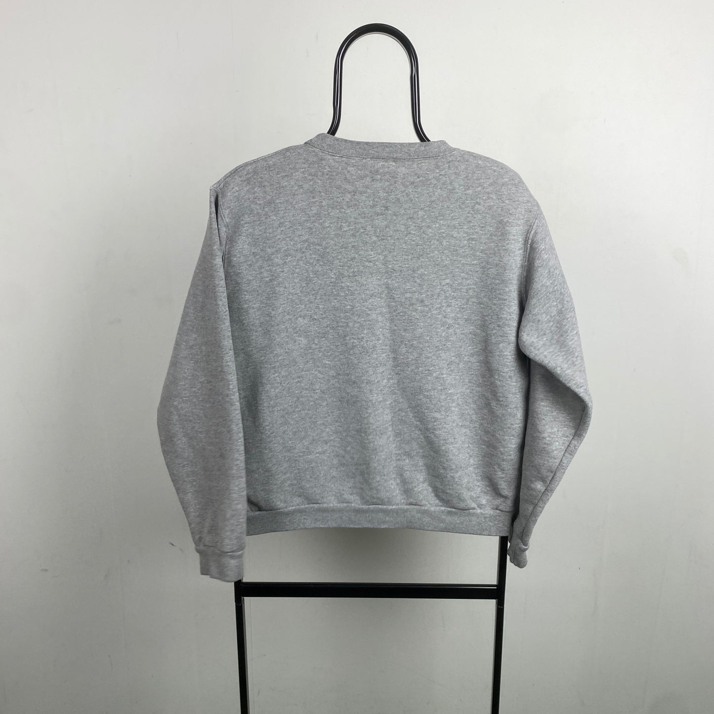 90s Nike Alabama Centre Swoosh Sweatshirt Grey XS