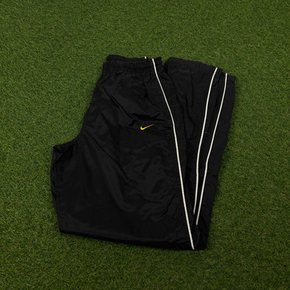 90s Nike Piping Joggers Black Small
