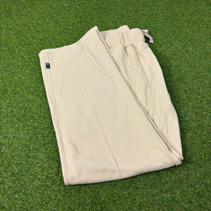 00s Nike Wide Leg Cotton Joggers Brown XL