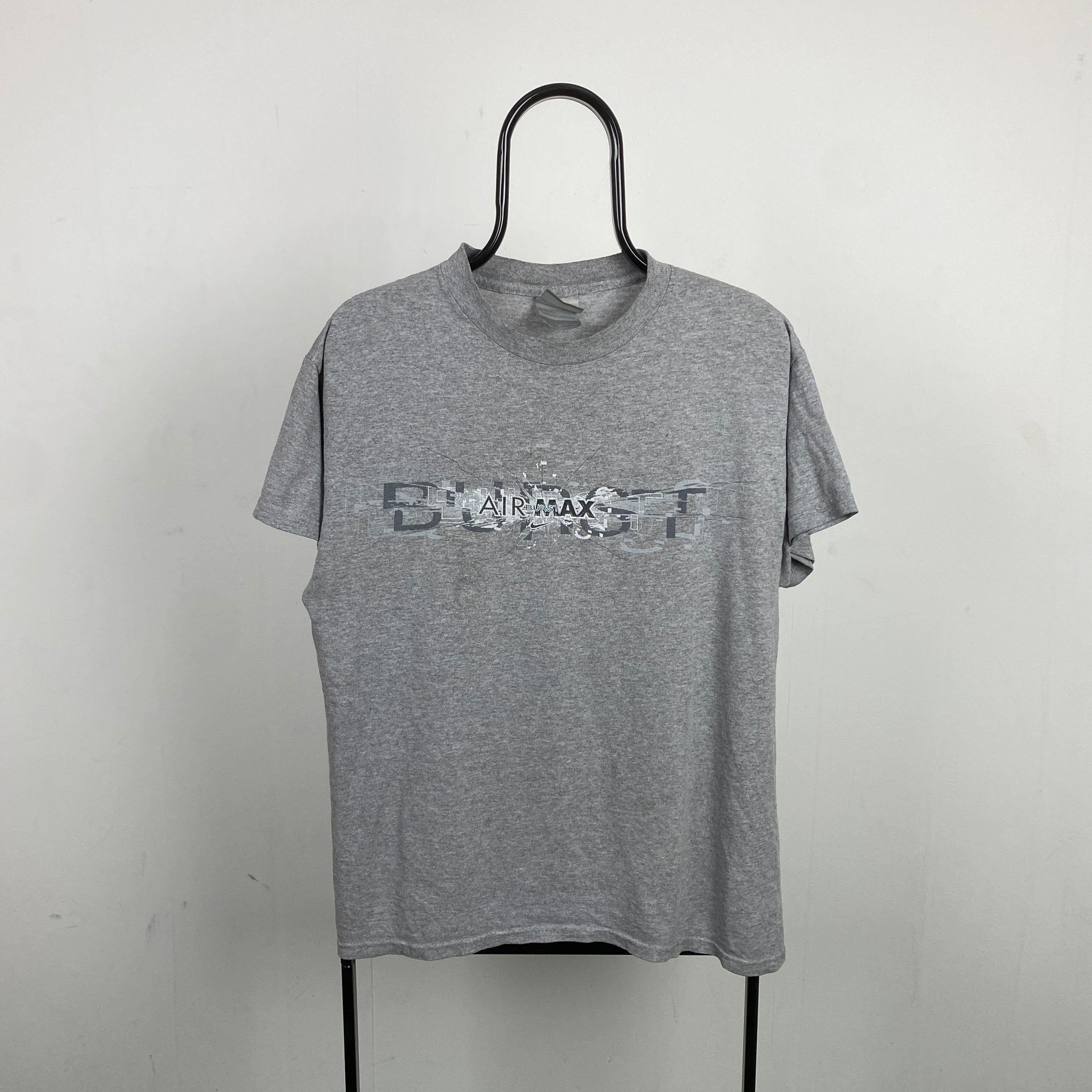 00s Nike Air Max Burst T-Shirt Grey Medium