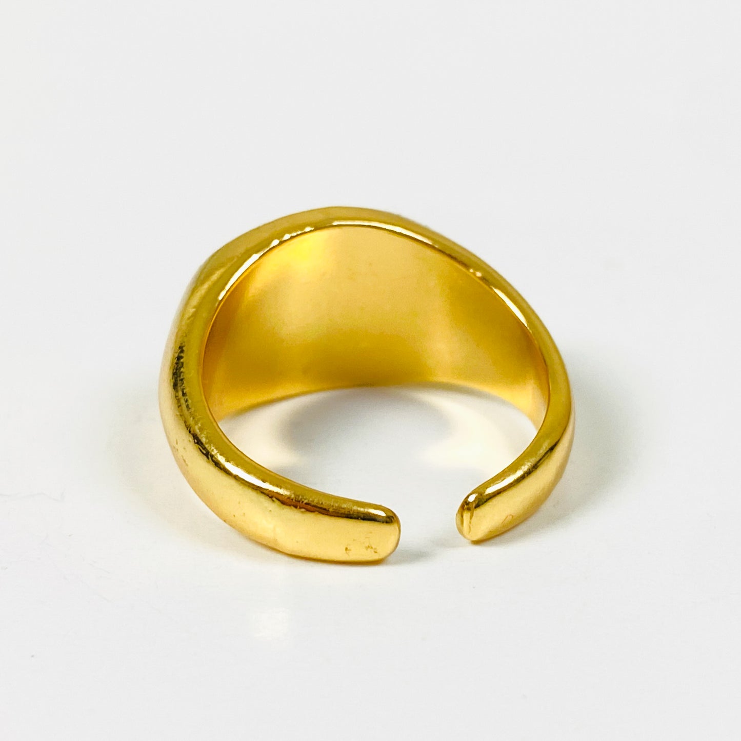 Spiral Star Ring Gold