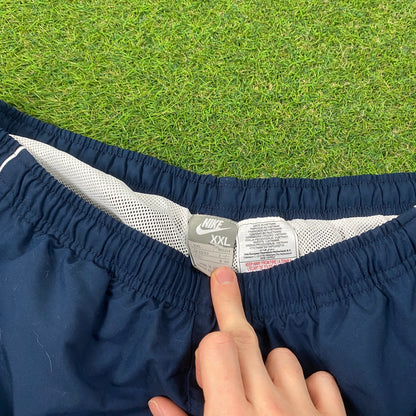 00s Nike Piping Shorts Blue XXL