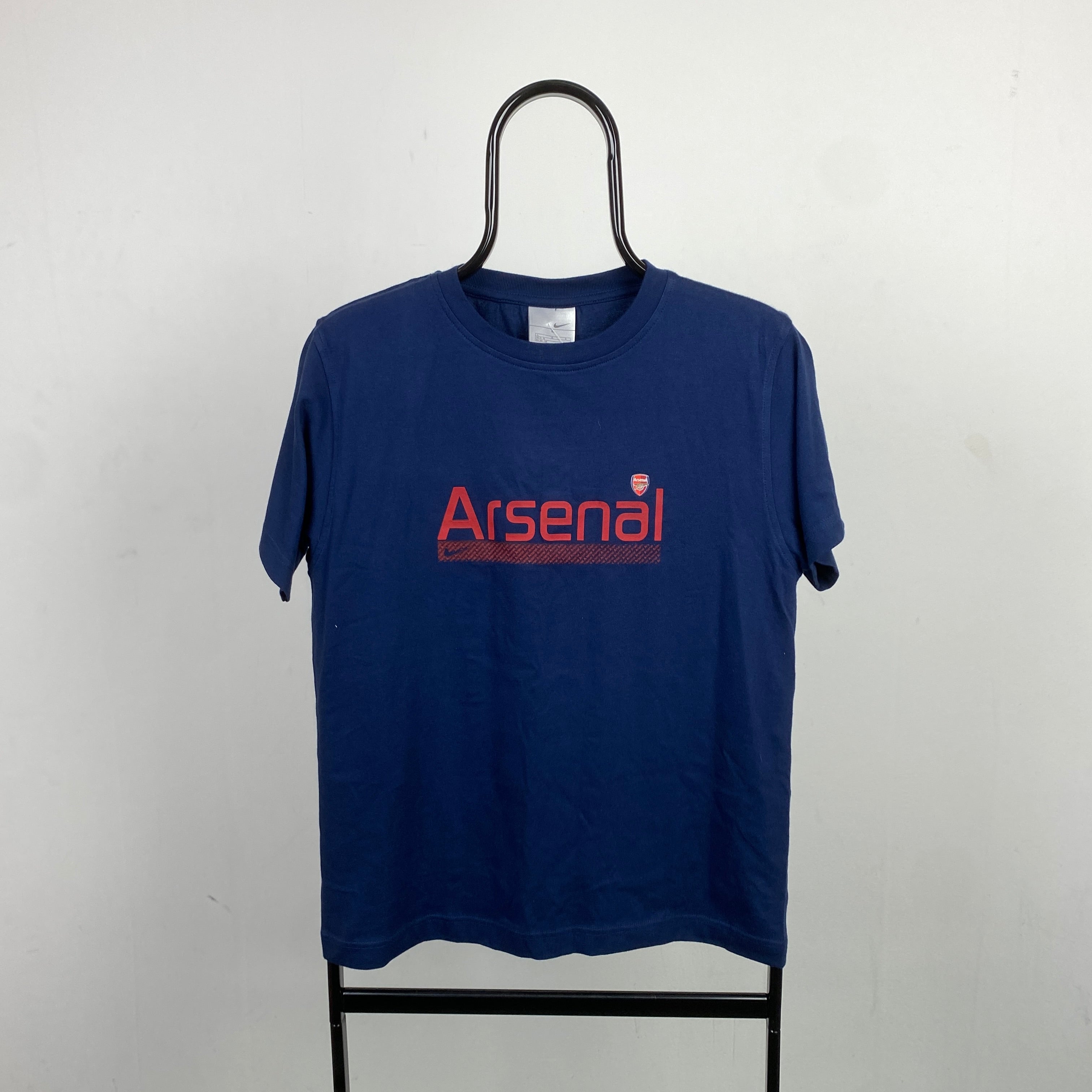 00s Nike Arsenal T-Shirt Blue XS