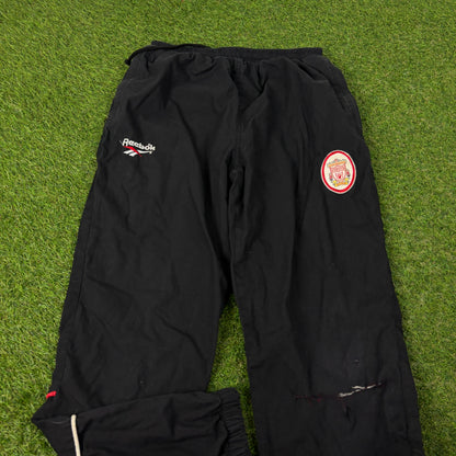 90s Reebok Liverpool Joggers Black XS