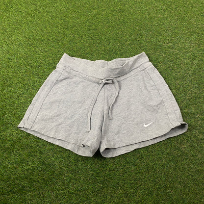 00s Nike Cotton Sprinter Shorts Grey Small