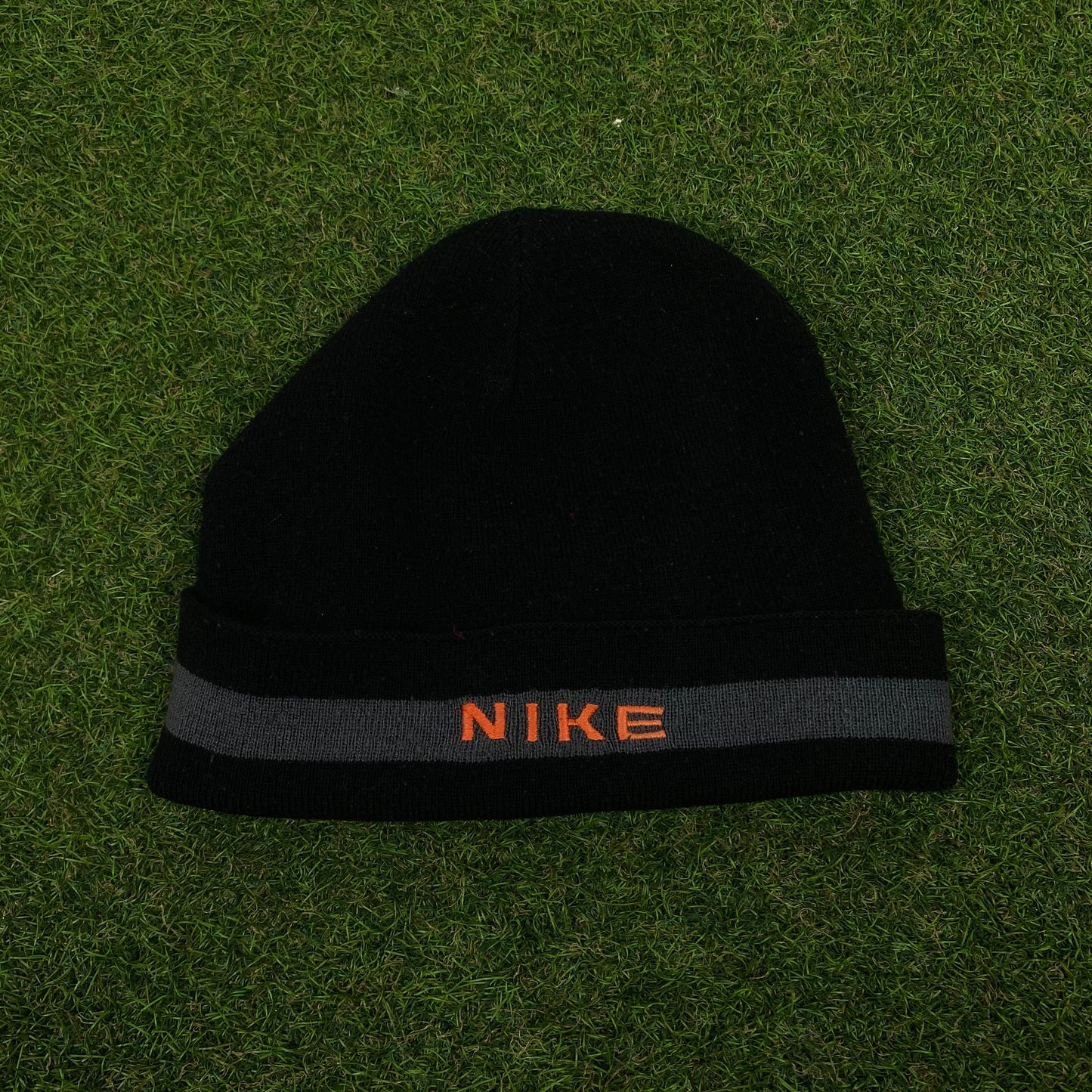 00s Nike Reversible Beanie Hat Black