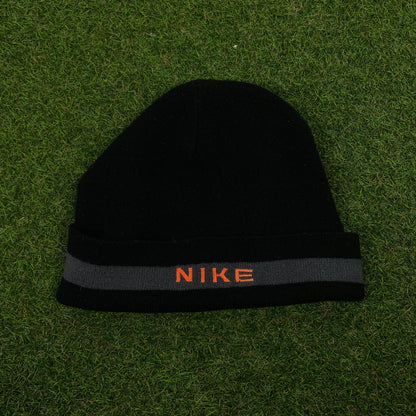 00s Nike Reversible Beanie Hat Black