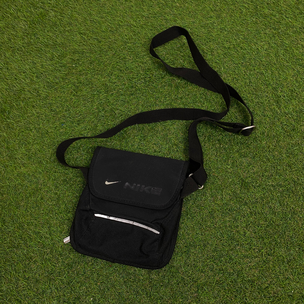 00s Nike Waist Sling Shoulder Bag Black