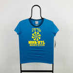00s Nike Marathon T-Shirt Blue Medium