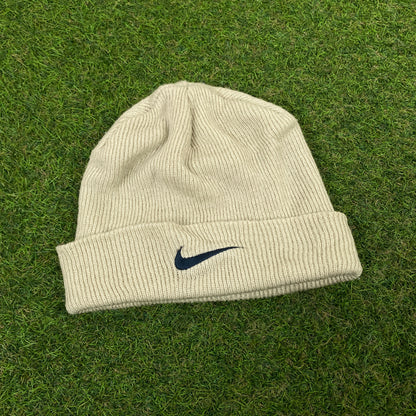 90s Nike Beanie Hat Brown