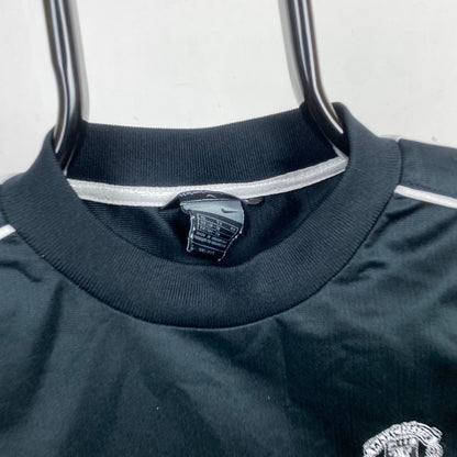 00s Nike Manchester United Football Shirt T-Shirt Black Small