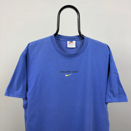90s Nike Challenge Court T-Shirt Purple Large