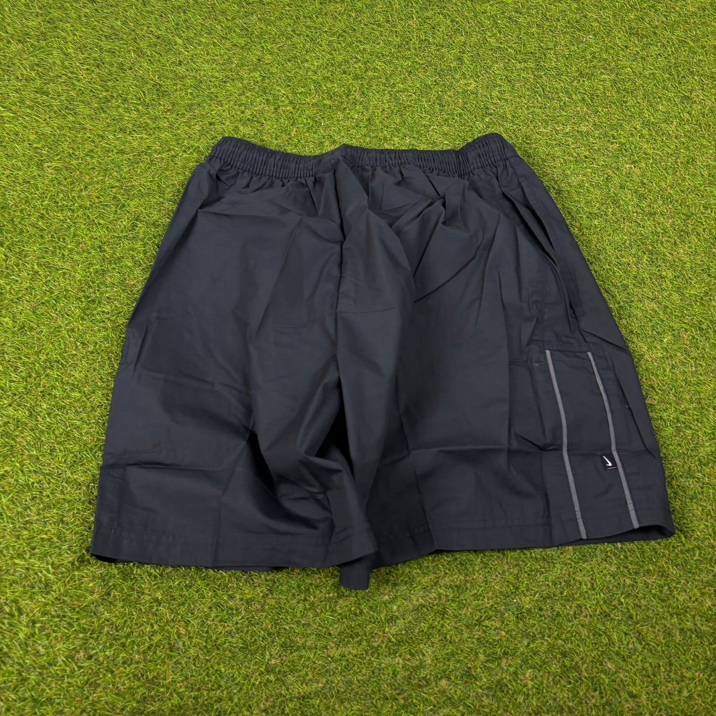 00s Nike Zip Pocket Shorts Blue Large