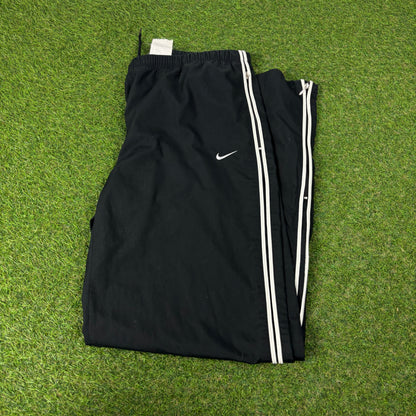 00s Nike Piping Joggers Black Large