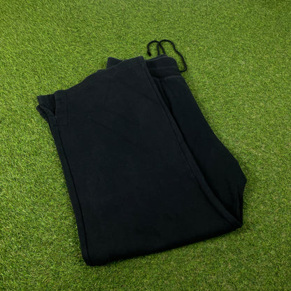 00s Nike Wide Leg Cotton Joggers Black XL
