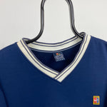 90s Nike Challenge Court Sweatshirt Blue XXL