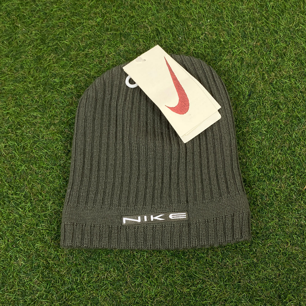 Vintage Nike Skull Cap Dri-Fit Beanie Hat Black – Clout Closet