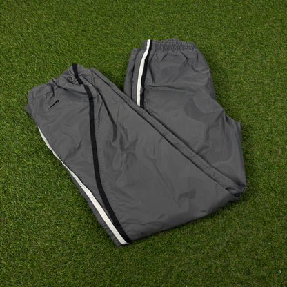 00s Nike Hex Piping Joggers Grey Small