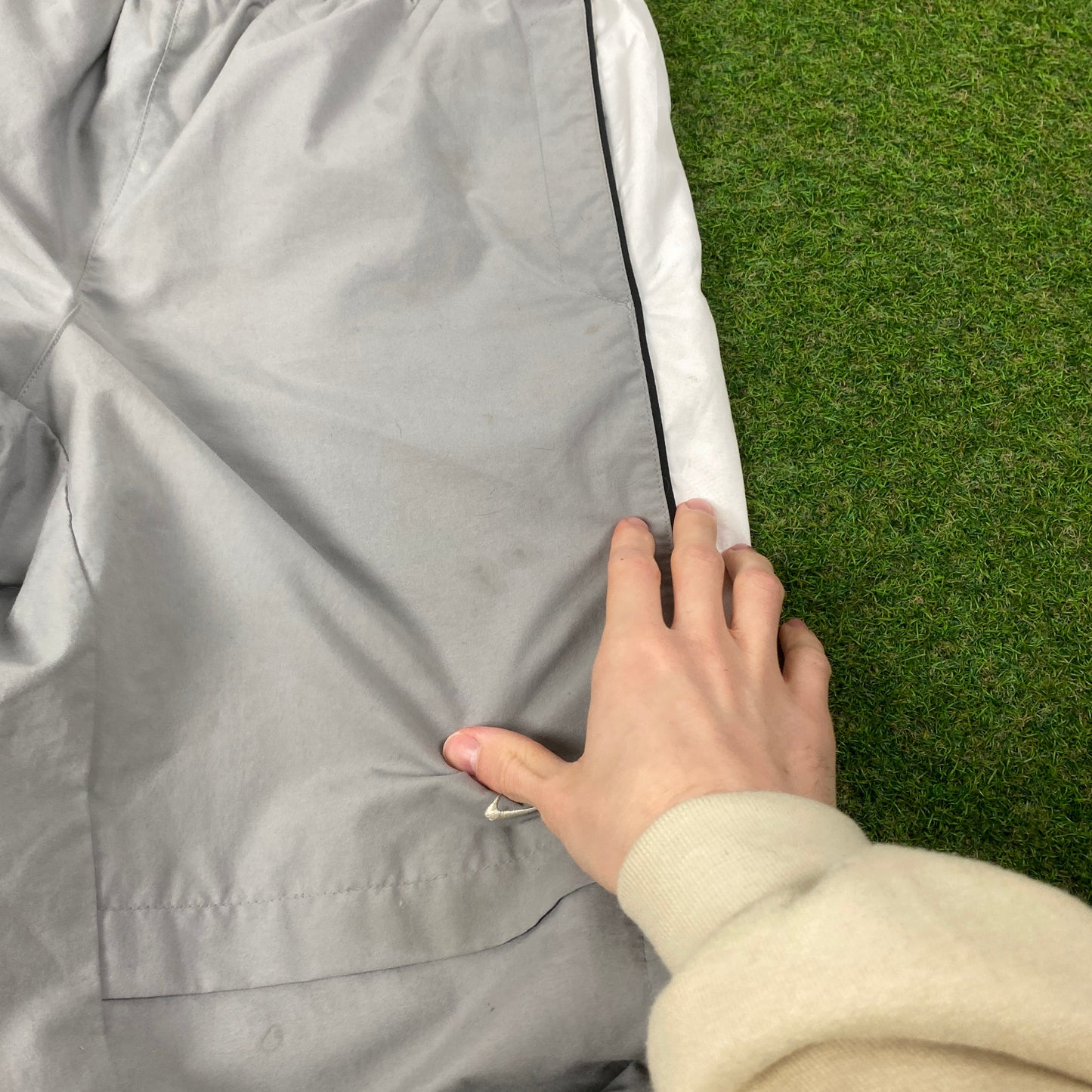 00s Nike 3/4 Length Shorts Grey Medium