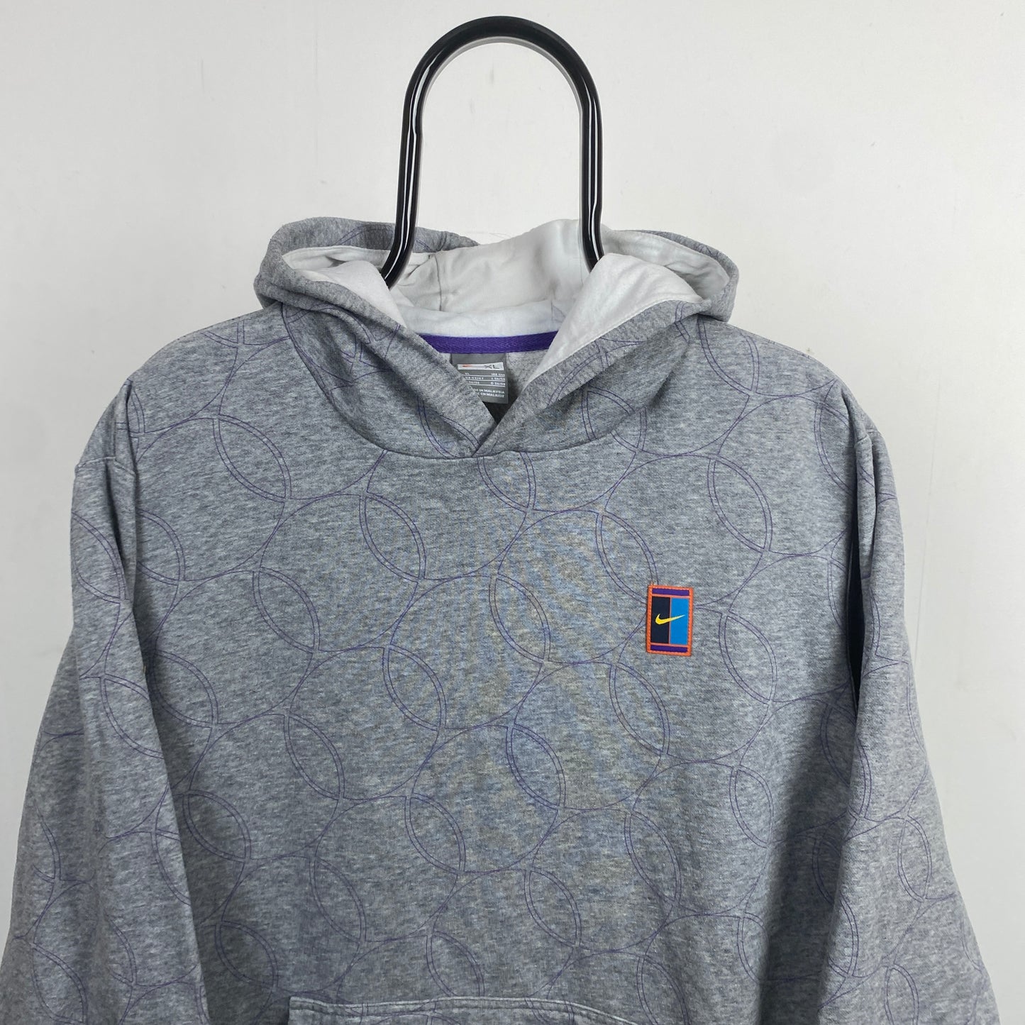 00s Nike Challenge Court Hoodie Grey XL