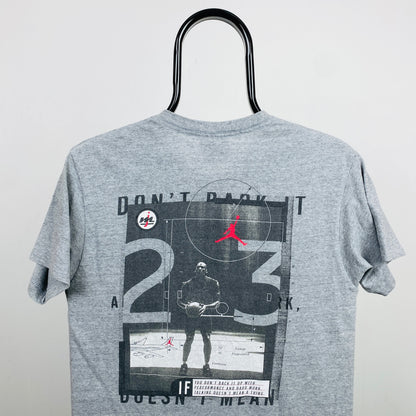 90s Nike Jordan T-Shirt Grey XS