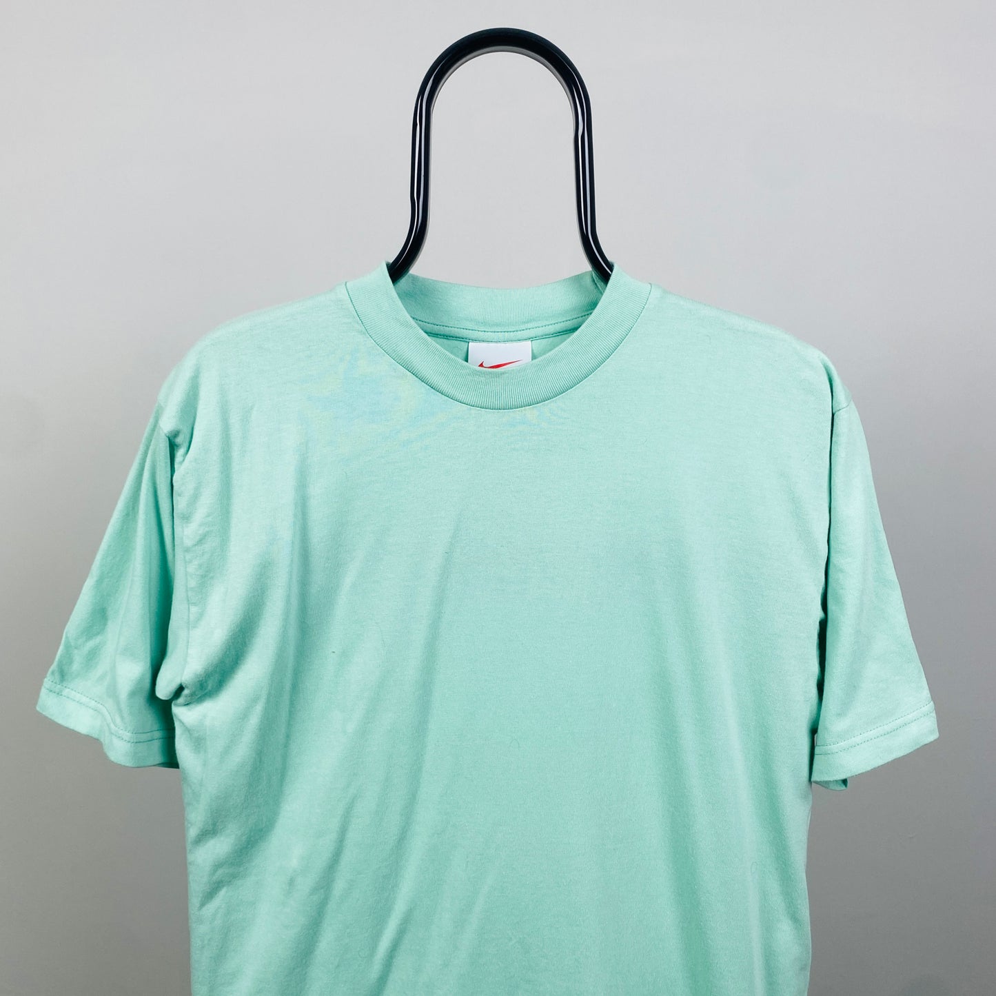 90s Nike Blank T-Shirt Sea Green Small