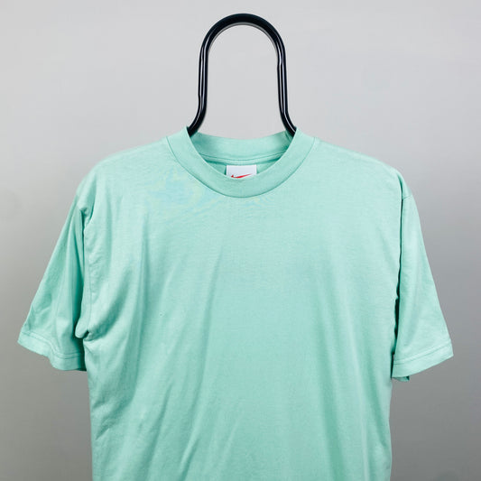 90s Nike Blank T-Shirt Sea Green Small