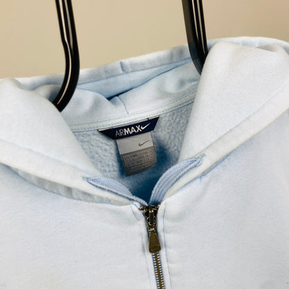 00s Nike Air Max Zip Hoodie Baby Blue Large