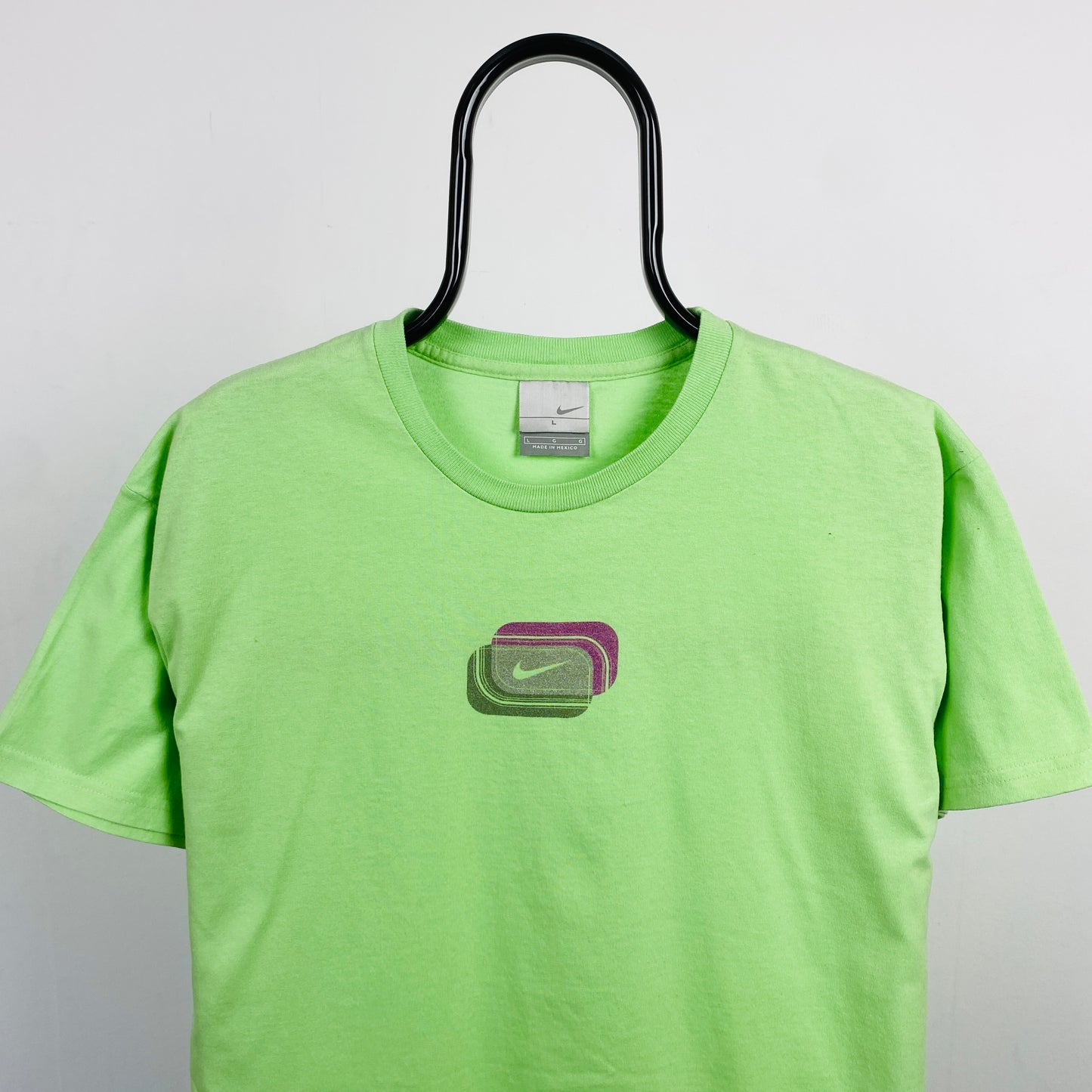 00s Nike T-Shirt Green Womens Large