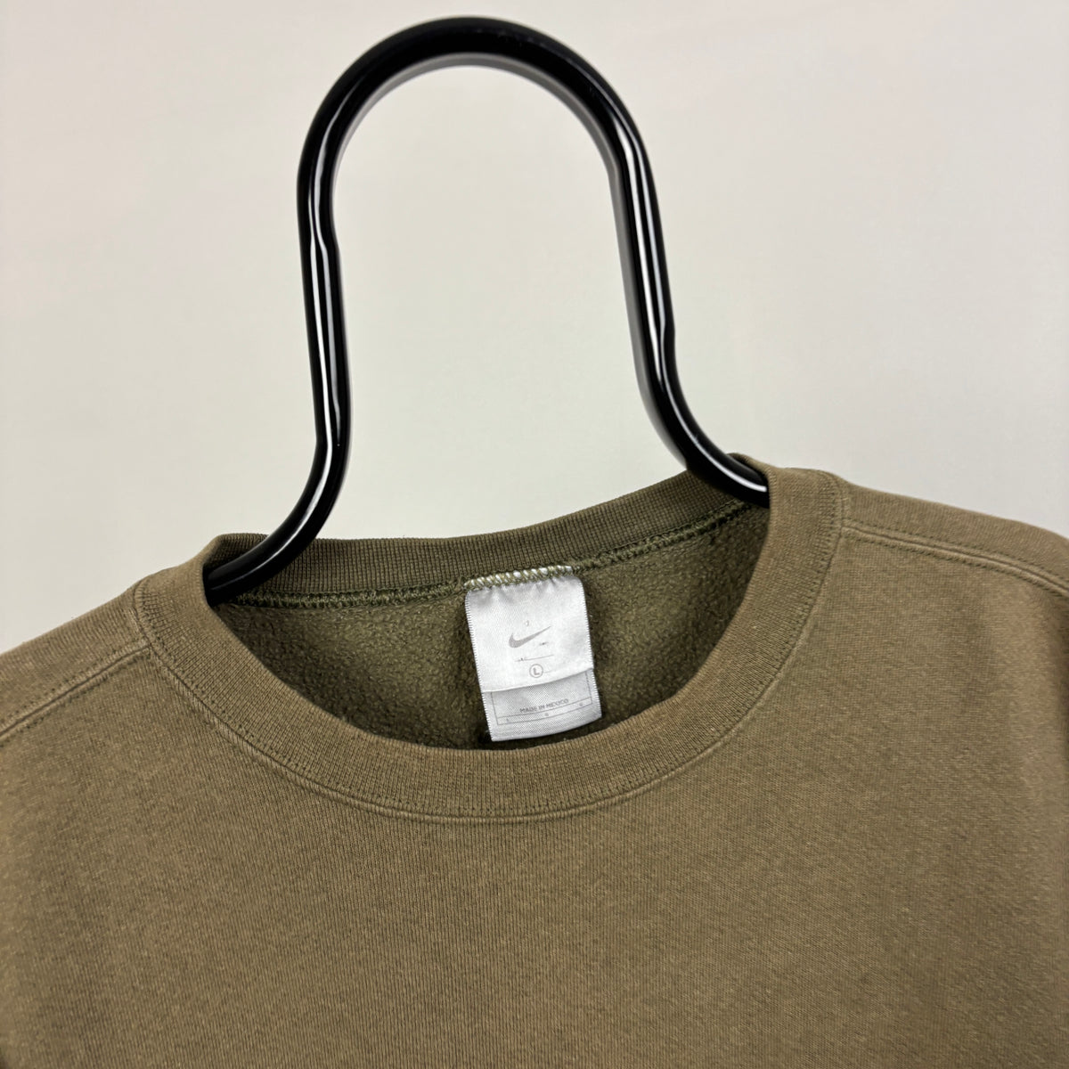 90s Nike Sweatshirt Green Large