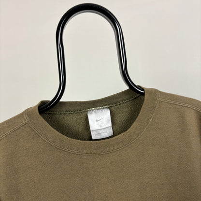 90s Nike Sweatshirt Green Large