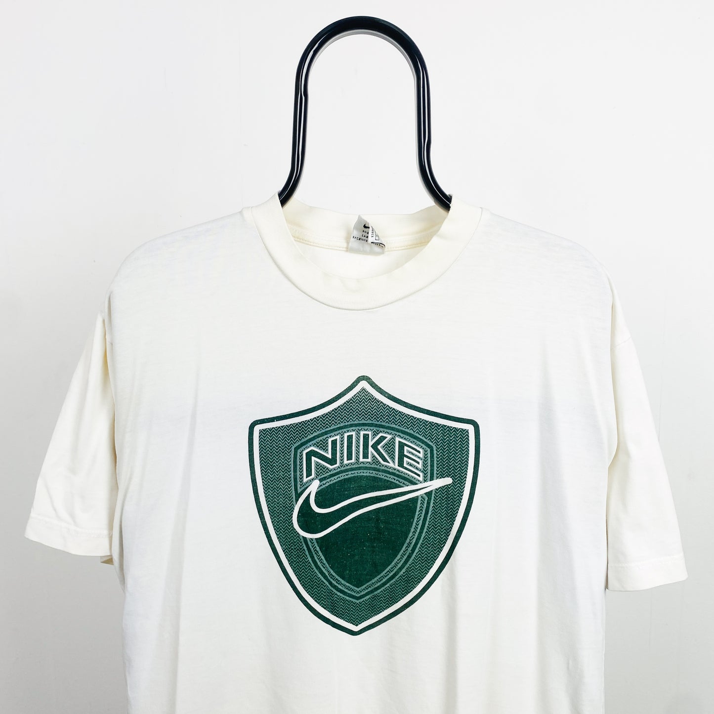 90s Nike Crest T-Shirt White Medium