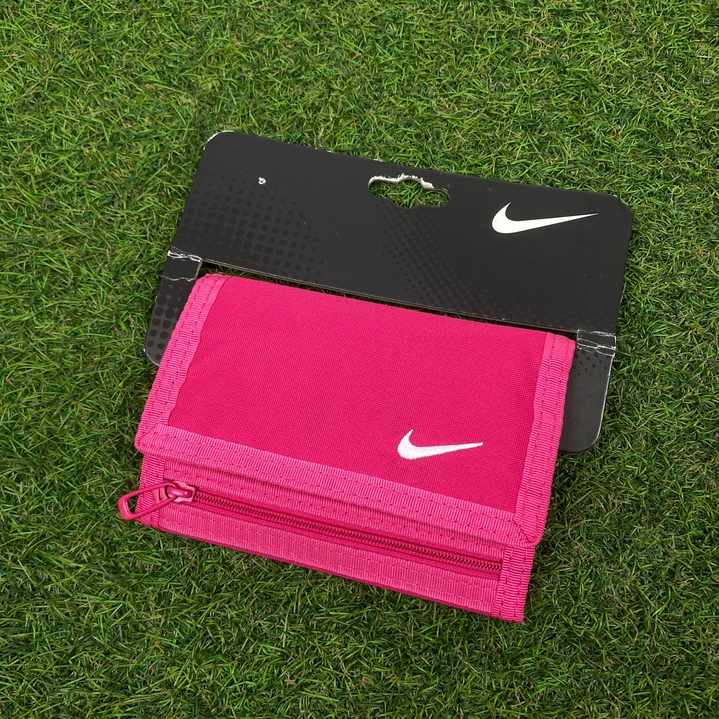 00s Nike Tri-Fold Wallet Card Holder Pink